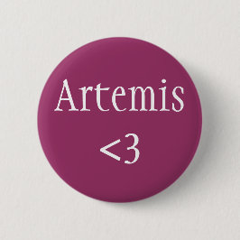 Artemis <3 Godin of Hunting Ronde Button 5,7 Cm