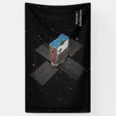 Artemis BioSentinel CubeSat Spandoek (Verticaal)