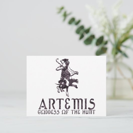 Artemis Briefkaart (Staand voorkant)