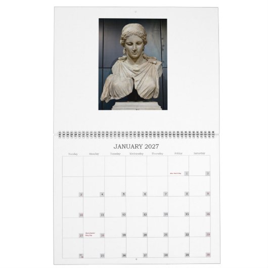Artemis Calendar Kalender (Jan 2027)