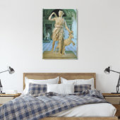 Artemis de Huntress Canvas Afdruk (Insitu (Slaapkamer))
