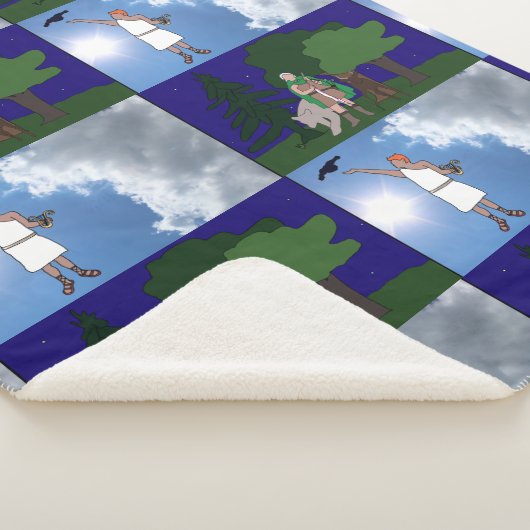 Artemis en Apollo deken (3/4)