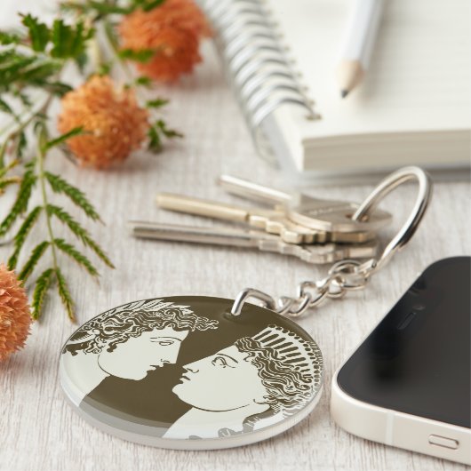 Artemis en Apollo Sleutelhanger (Voorkant Rechts)