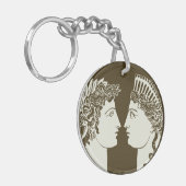 Artemis en Apollo Sleutelhanger (Voorkant Links)