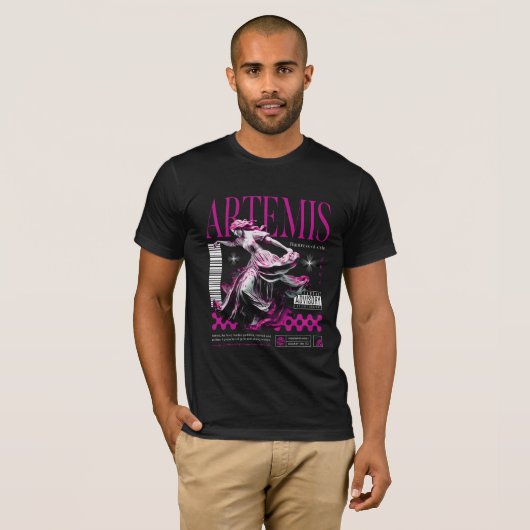 Artemis engel t-shirt (Voorkant volledig)