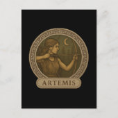 Artemis Goddess of the Hunt Postcard Briefkaart (Voorkant)