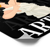 Artemis Godin van de jacht en de maan Griekse myth Poster (Hoek)