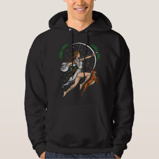 Artemis Greek Goddess Of Hunting Ancient Greece My Hoodie