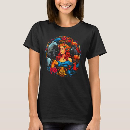 Artemis Greek Goddess T-shirt (Voorkant)
