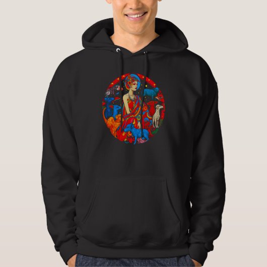Artemis Greek Mythology Hoodie (Voorkant)