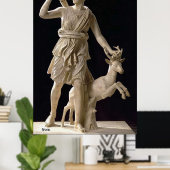 Artemis / Griekse godin / NASA / Poster (Thuiskantoor)