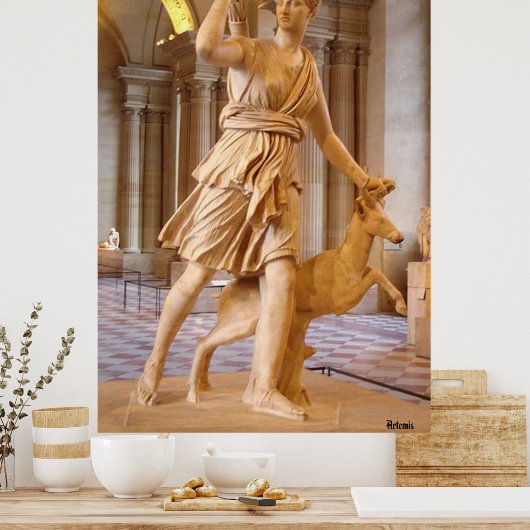 Artemis / Griekse godin / NASA / Poster (Keuken)