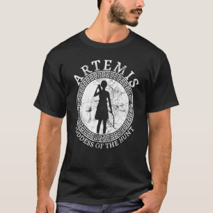 Artemis Griekse godin van de tante Griekenland T-shirt