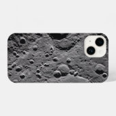 Artemis II Lunar Craters iPhone Hoesje (Achterkant horizontaal)