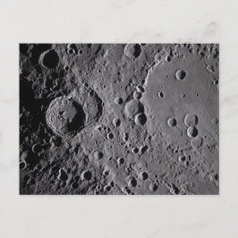 Artemis II Maan kraters Briefkaart