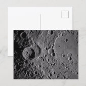 Artemis II Maan kraters Briefkaart (Voorkant / Achterkant)