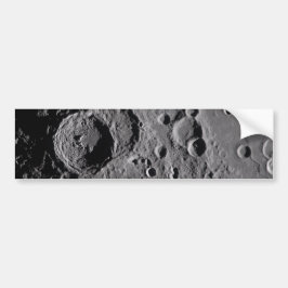 Artemis II Maan kraters Bumpersticker