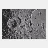Artemis II Maan kraters Inpakpapier Vel (Voorkant 2)