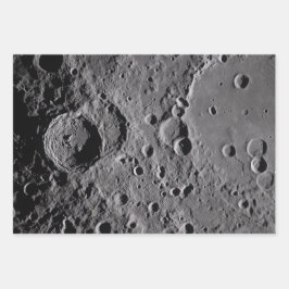 Artemis II Maan kraters Inpakpapier Vel