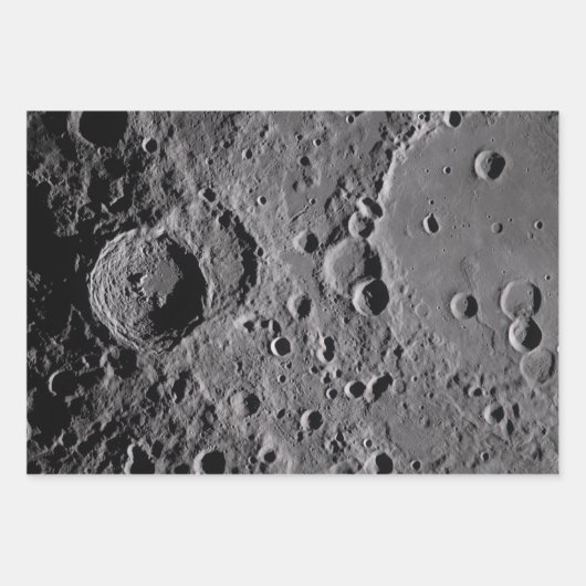 Artemis II Maan kraters Inpakpapier Vel (Voorkant)