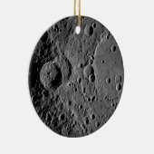 Artemis II Maan kraters Keramisch Ornament (Rechts)