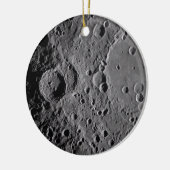Artemis II Maan kraters Keramisch Ornament (Links)