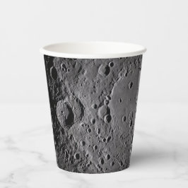 Artemis II Maan kraters Papieren Bekers
