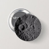 Artemis II Maan kraters Ronde Button 5,7 Cm (Voorkant /achterkant)