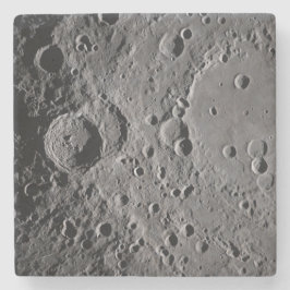 Artemis II Maan kraters Stenen Onderzetter