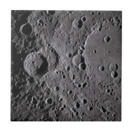 Artemis II Maan kraters Tegeltje