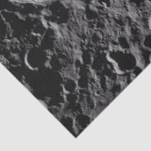 Artemis II Maan kraters Tissuepapier (Detail)