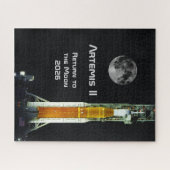 Artemis II-maanmissie Legpuzzel (Horizontaal)