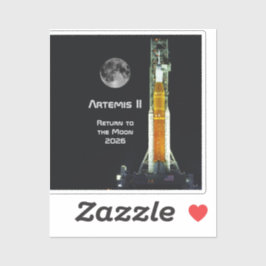 Artemis II-maanmissie Sticker