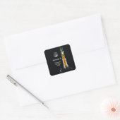 Artemis II-maanmissie Vierkante Sticker (Envelop)
