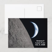 Artemis II maanvlucht Briefkaart (Voorkant / Achterkant)