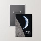 Artemis II maanvlucht Button (Voorkant / Achterkant)