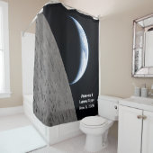 Artemis II maanvlucht Douchegordijn (In situ)
