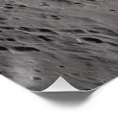 Artemis II maanvlucht Perfect Poster (Hoek)