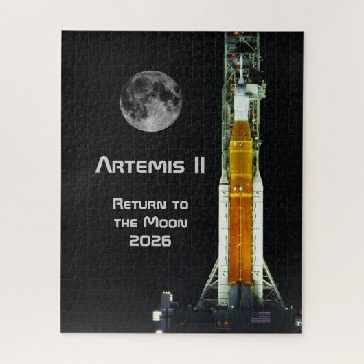 Artemis II Moon Mission Legpuzzel (Verticaal)