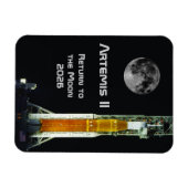 Artemis II Moon Mission Magneet (Horizontaal)