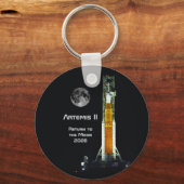 Artemis II Moon Mission Sleutelhanger (Achterkant)