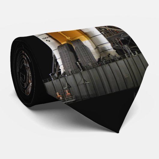 Artemis II Space Launch System lanceer stropdas (Opgerold)