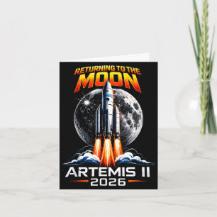 Artemis ii terug naar de maan 2026 cadeau voor man kaart