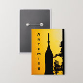 Artemis II to Launch Pad Button (Voorkant / Achterkant)