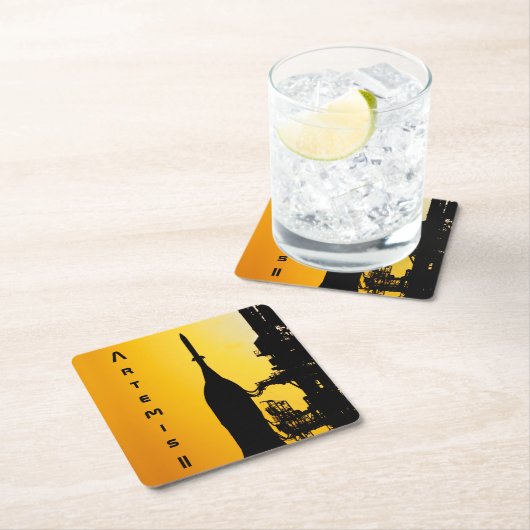 Artemis II to Launch Pad Kartonnen Onderzetters (Insitu)