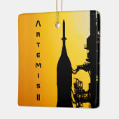 Artemis II to Launch Pad Keramisch Ornament (Links)
