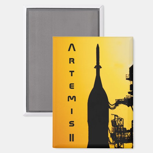 Artemis II to Launch Pad Magneet (Voorkant / Achterkant)