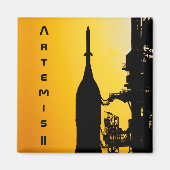 Artemis II to Launch Pad Magneet (Voorkant)