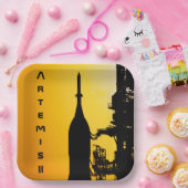 Artemis II to Launch Pad Papieren Bordje (Feest)