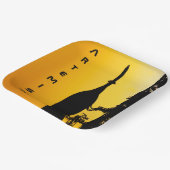 Artemis II to Launch Pad Papieren Bordje (Gebogen)